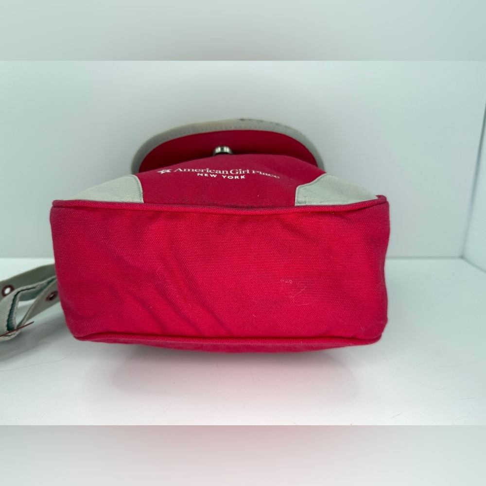 American Girl Place Child Bag 8X9" Cotton Purse Crossbody - Picture 4 of 11